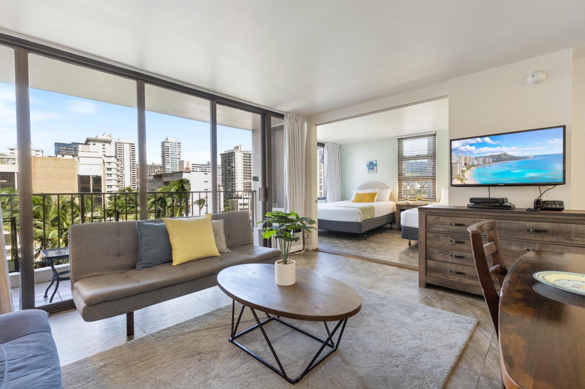 Light & Airy 8Th Floor Ocean View Condo With Lanai Condo Honolulu Extérieur photo